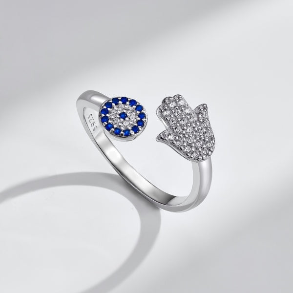 Royal Blue Eye Ring