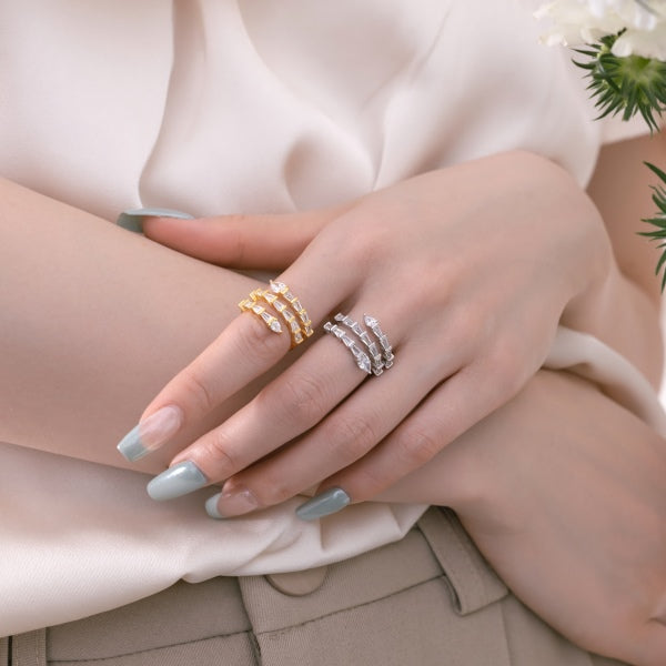 Golden Ootd Classic Ring